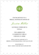 Circle Initials Shower Invitations Image 8 of 8